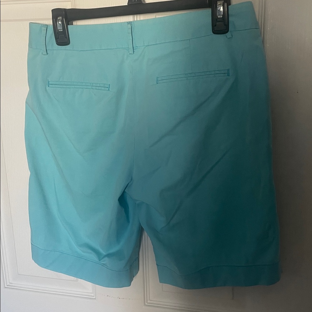 J. Crew Women's Turquoise shorts size 4 - Picture 4 of 5